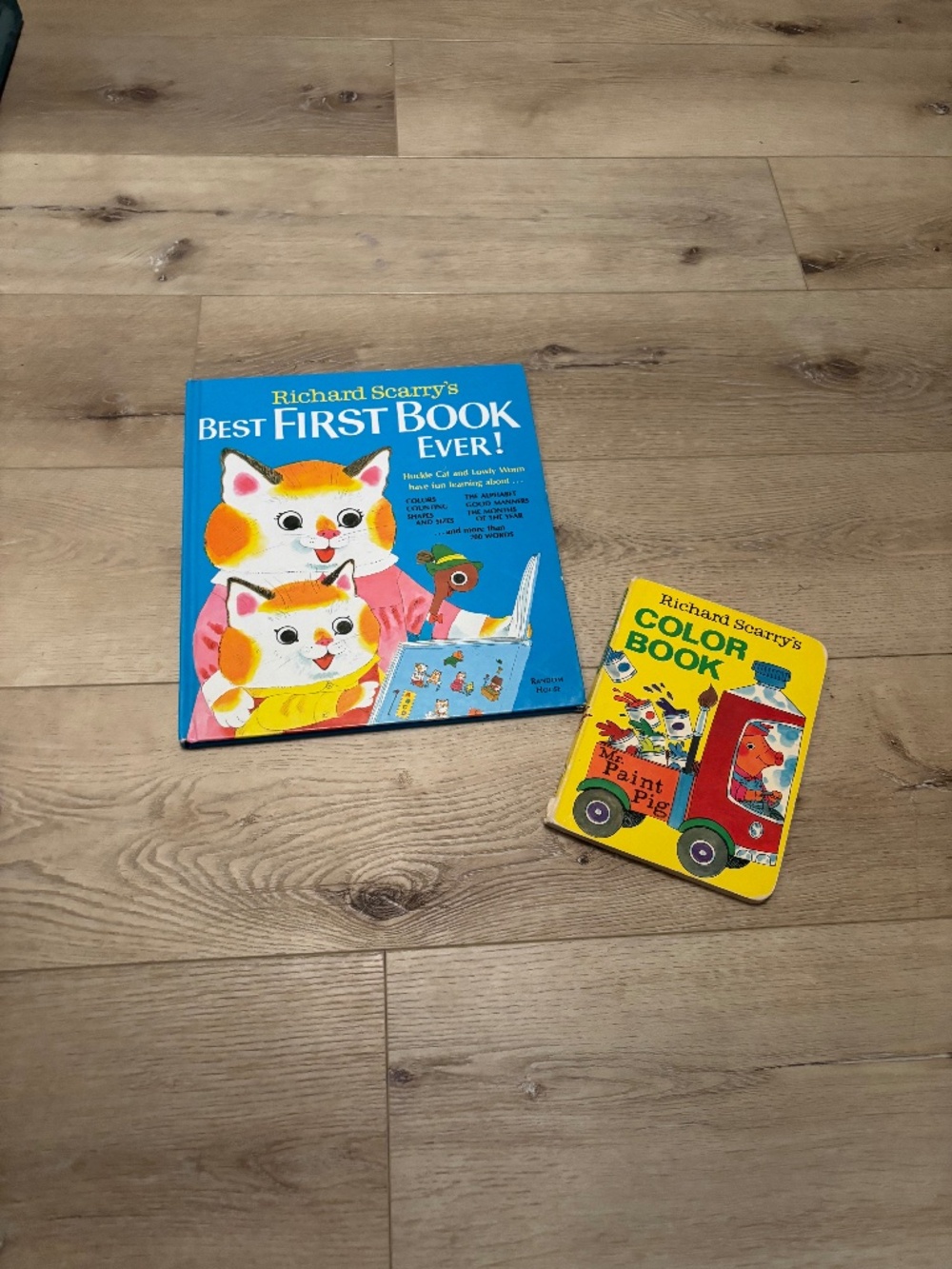Richard Scarry’s books hardback